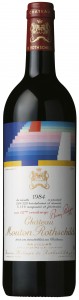 Mouton Rothschild bouteille 1984